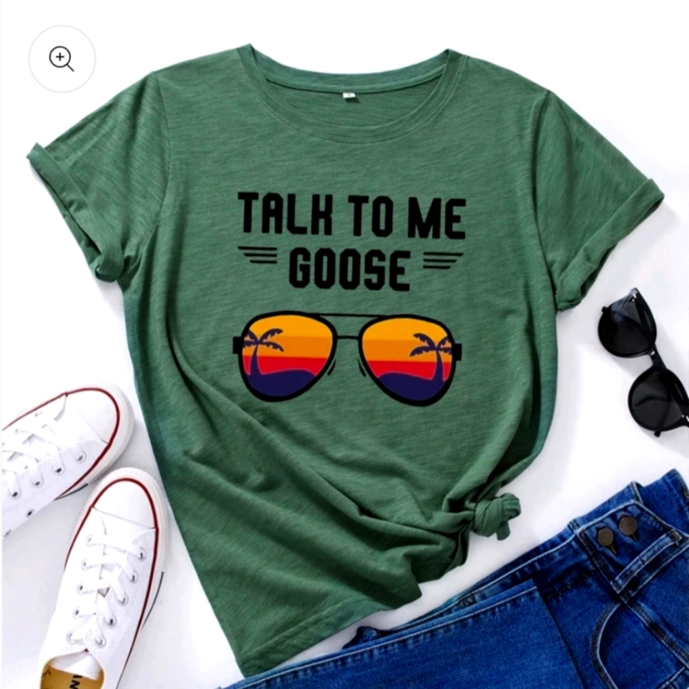 TALK TO ME GOOSE TEE
